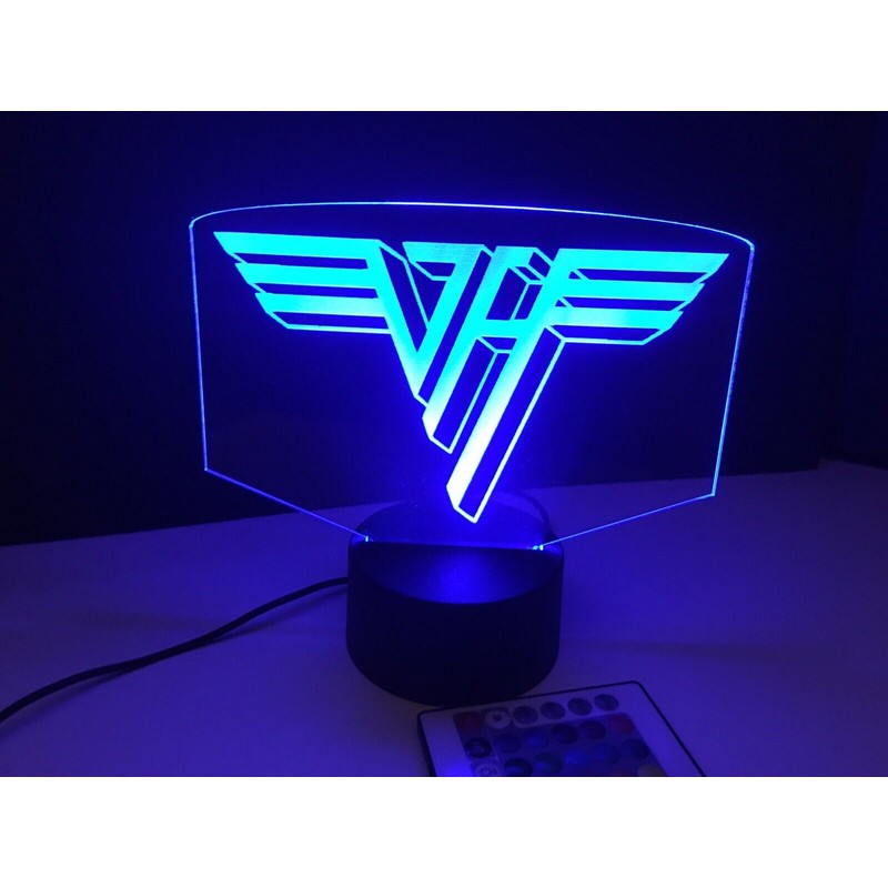 Van Halen Led Light Sign Multi Color Display Man Cave