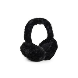 Hat Attack Women's Faux Fur Earmuffs, Black, One Size