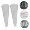 jojofuny 50Pcs Scissors Protective Covers Reusable Safety Sleeves for Hairdressing
