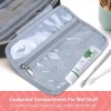 Boyatu Travel Toiletry Hanging Makeup Portable Cosmetic Bag: Large Capacity