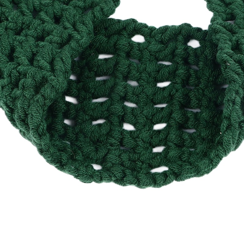 Bearded Dragon Hammock Green Soft Woven Cotton Rope Suction Cups