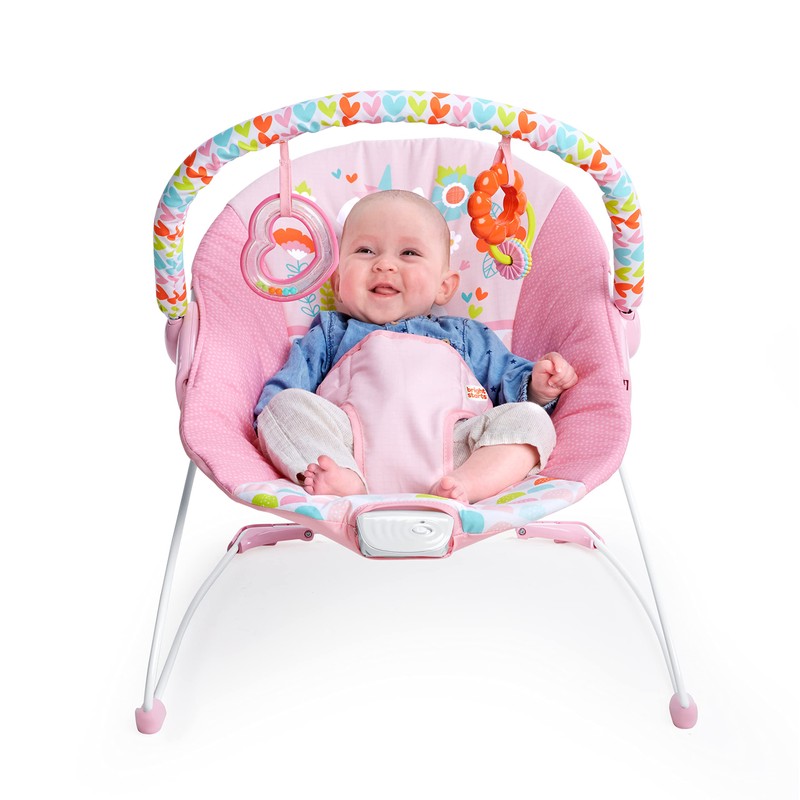 Bright Starts Baby Bouncer Soothing Vibrations Infant Seat - Removable