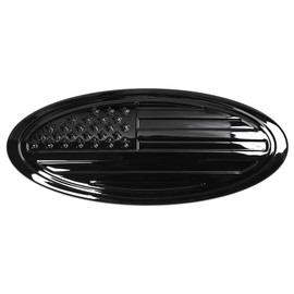 West-xingzhe Tailgate Emblem for Ford Bronco - American Black Flag Emblem for Bronco 2021 2022 2023 2024 Bronco Sport