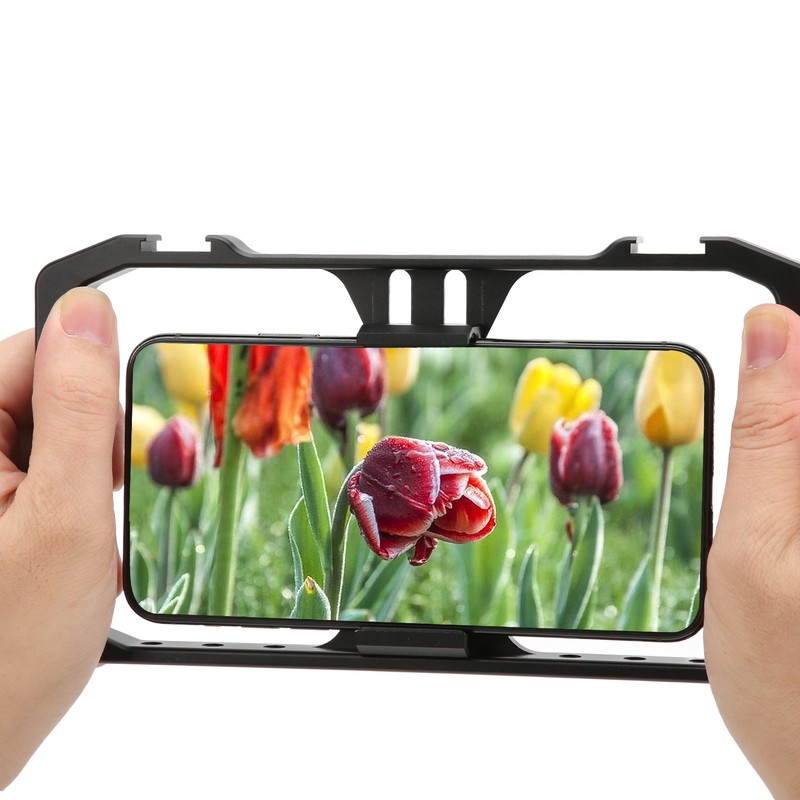 Manbily Phone Cage Grip Rig PD‑02 PRO 2 Metal Handheld