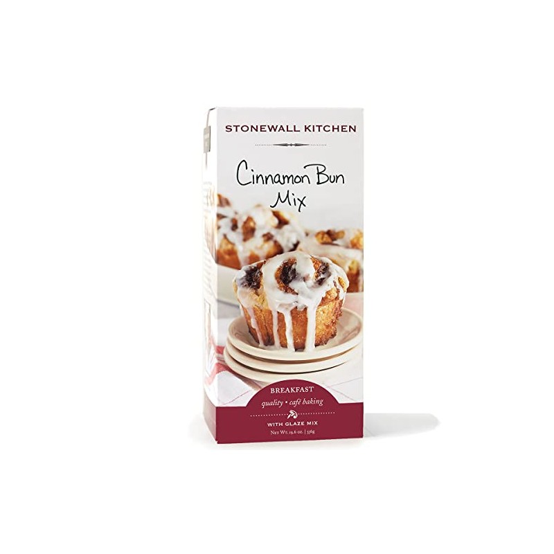 Stonewall Kitchen Cinnamon Bun Mix, 19.6 Ounce Box