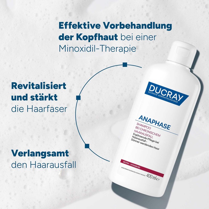 Ducray Anaphase Stimulating Cream Shampoo 400ml