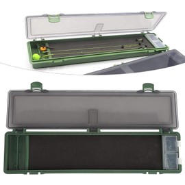 CENPEK Waterproof Fishing Box Portable Bait Hooks Storage Box Organizer Container Accessories Organizer Box for Fishing Tackle Bait (Green)