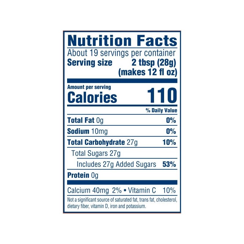 Kool-Aid Sugar-Sweetened, Orange, Artificially Flavored Powdered Soft Drink Mix,19 OZ