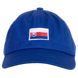 Countries of The World National Pride Nation Bandera de béisbol de perfil bajo para papá para hombres y mujeres, Bandera Azul Real., Talla única