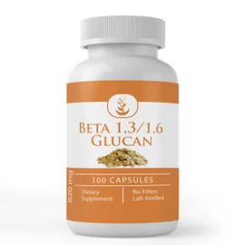 Pure Original Ingredients Beta Glucan 1,3/1,6, (100 Capsules) Always Pure, No Additives Or Fillers, Lab Verified