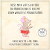 Mr. & Mrs. Panda Square Coasters Makeup Artist with Passion