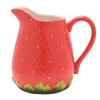 Widdop Cottage Garden Ceramic Strawberry Themed Dinnerware - Strawberry Jug