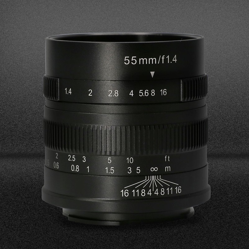 55mm F1.4 APSC Large Aperture Fixed Lens for Fuji FX