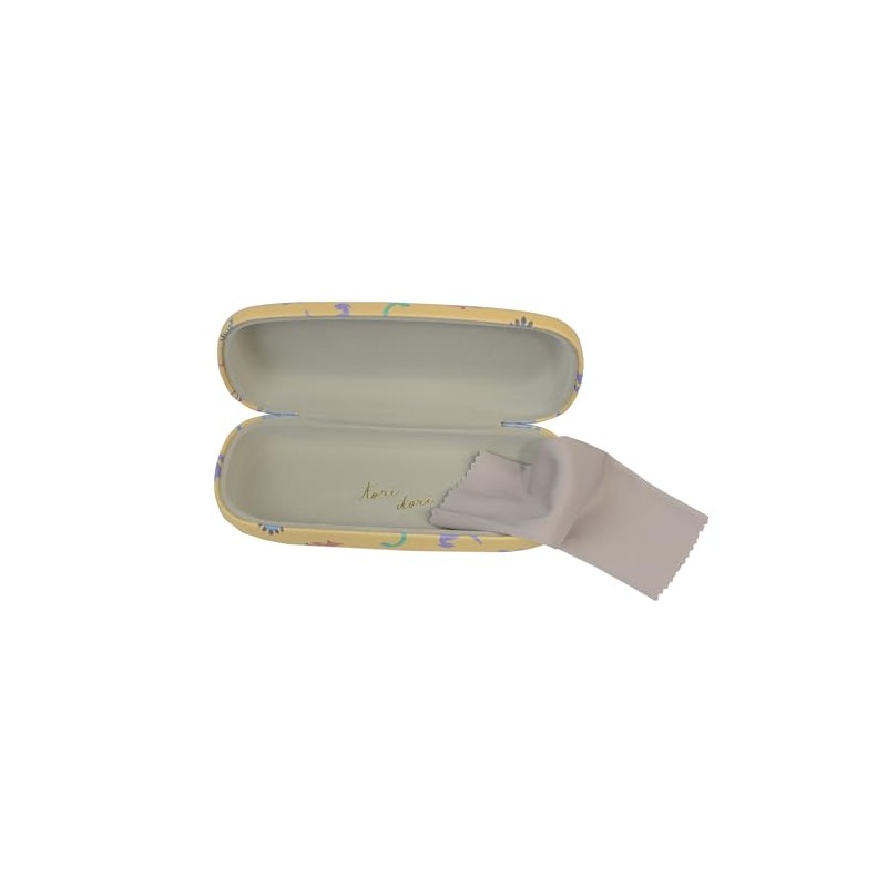 Friends Hill Dino Park YW-100-134 Glasses Case, Yellow