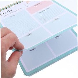 Angoily Appointment Plan Pad Efficient Daily Notepad for Homeschooling Easy to Carry Study Planner Smooth Surface Reliable Material for Work Personal Use