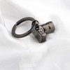 FUSTMW Photographer Gift Camera Keychain Photography Gift Black Camera Charm