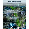 Pawfly Aquarium Fish Incubator Aquarium Incubator with 6 Suction Cups