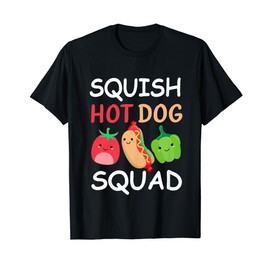Squish Hot dog Squad Mallow Squish food Toy Kids Boy Girls T-Shirt