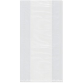 Plymor 8" x 4" x 15" (Pack of 500), 1 Mil Gusseted Plastic Bags