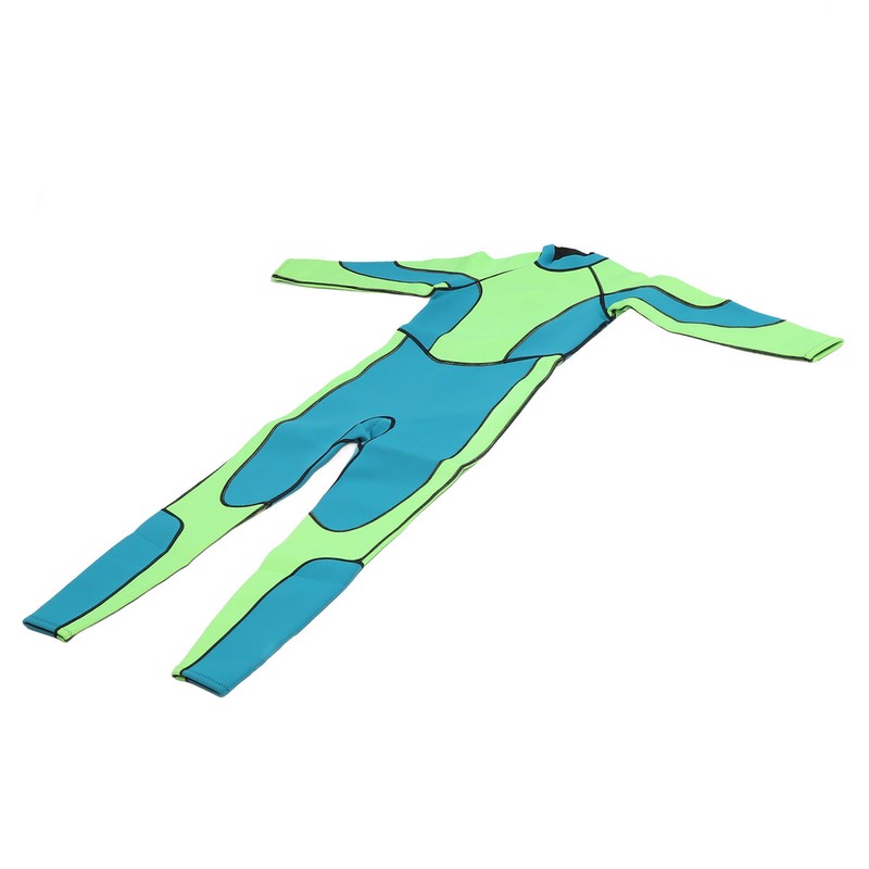 Kids Wetsuit Green Long Sleeve 2.5MM Warm Keeping UV Protection