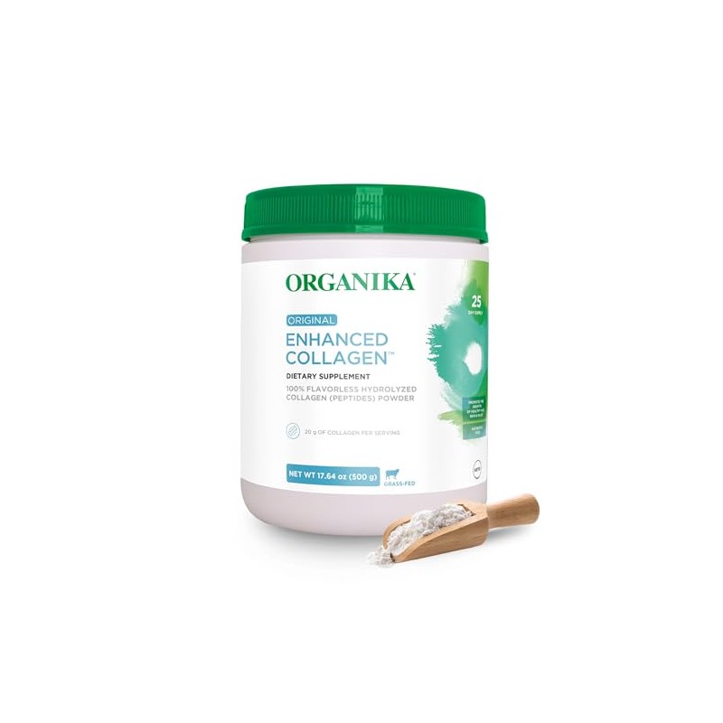 Organika Colágeno Hidrolizado Polvo Tipo Sabor Non Gmo 500 Aporta