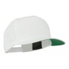 Yupoong 5 Panel Flat Bill Twill Snapback Solid Cap -