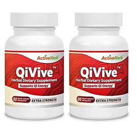 QiVive Capsules 80 Veggie Capsules - Pack of 2