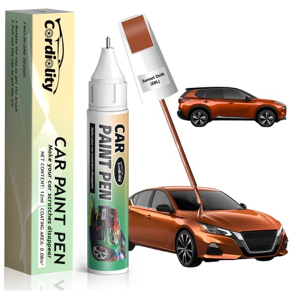 EBL Sunset Drift Touch Up Paint for Nissan, Color Accurate