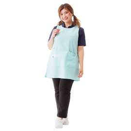 Nursery 9292204A Tunic Apron (Smooth Touch), For Nursing, Nursing, Dentistry, 12 Colors, 4L-5L, Navy
