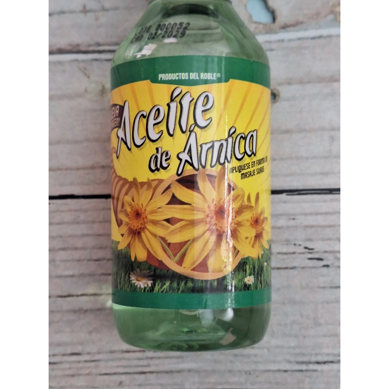 LA PALOMA Aceite de Arnica - 100% Natural 120ml 4oz