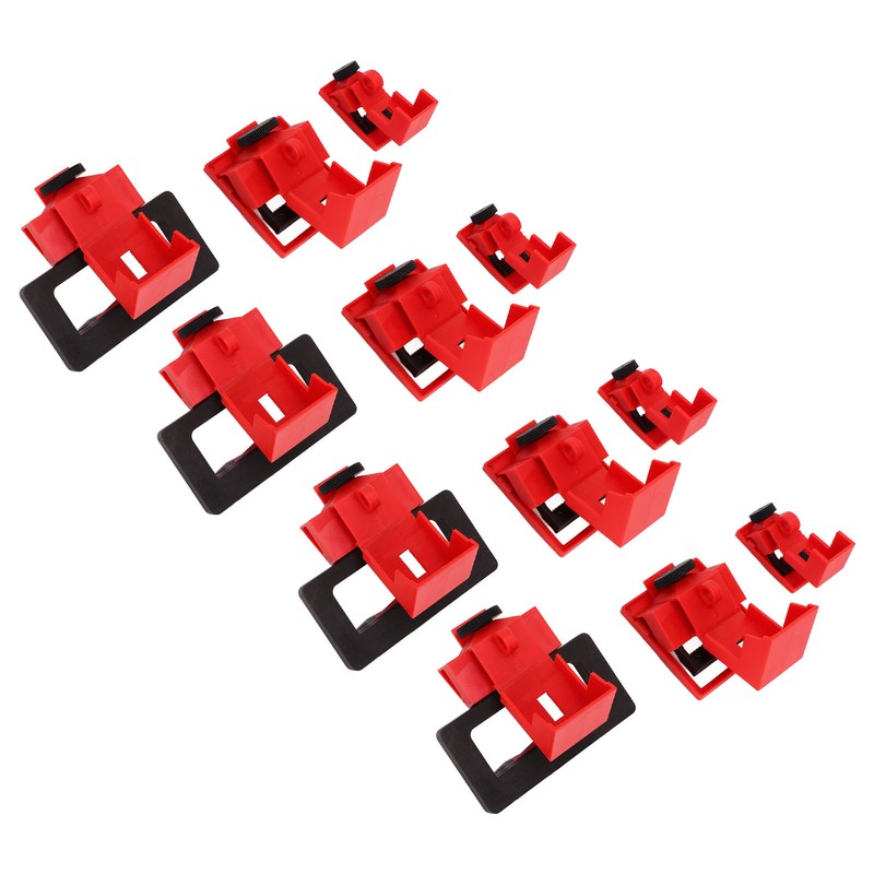 12 Pcs Single Pole Breaker Lock Out Device Nylon Breaker
