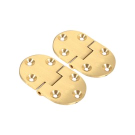 High Durability Brass Butler Tray Hinge 2- /2" x1- / with Screws Folding Flap Cabinet Hardware