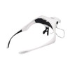 Headband Magnifier 4 LED Bright Lights 5 Detachable Optical Lenses