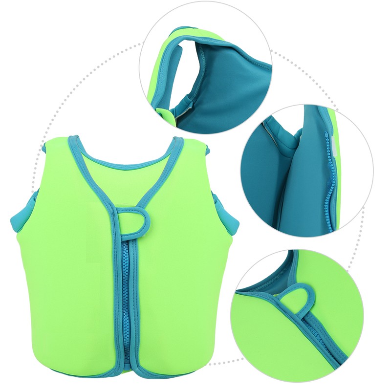 Neoprene Unisex Children Life Jacket Buoyancy Swim Trainer Floating Safety