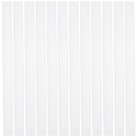 BENECREAT 20pcs 28.9cm Glue Strips with Mesh Backing, 2cm Wide Hot Melt Resin Strips, Thermal Glue Strips for Book Binding Repair Hot Melt Binding Machine, 1mm Thick