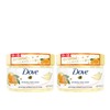 Dove(ダヴ) Gardenia Creamy Scrub Body, 2-Piece Set, Main Body Each