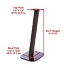EXIMUS One Pair Fixed Height Universal Speaker Floor Stands -