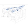 Wall Flange Mounting Plate Diameter 125 mm Wall Plate for