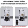 HIKUDIY 2PCS 0.2mm Hotend Kit for Bambu Lab A1/A1 Mini,