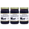 All Natural Fruit Butters 8 oz. (Blackberry (3 Jars))