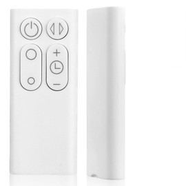 Replacement Remote Control Only Compatible with Dyson Air Purifier Fan AM06 AM07 AM08, Sensitive Buttons Stable Signal Portable Remote (Part Number: 965824-01 965824-02)- Silver