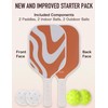 2024 GUJI Pickleball Set of 2 Premium Carbon Fiber Pickleball
