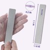 Limas de Bloque de Uñas Lavables, 25 Pcs Limas de