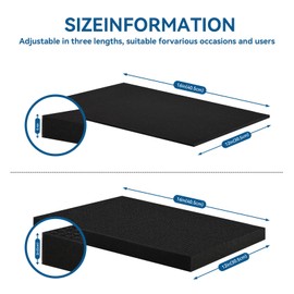 8 Pcs Pick and Pluck Foam Sheets 2 Size 4P 16" x 12" x 0.4" & 1P 46" x 12" x 2" Polyurethane Pick Apart Foam Insert Extractable Flake Sponge Block with Bottom Use for Tool Box Camera Storage Drawer