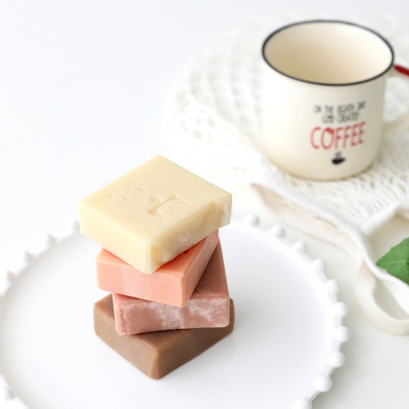 Dead skin whitening Makgeolli soap Oatmeal soap Paprika soap Pink