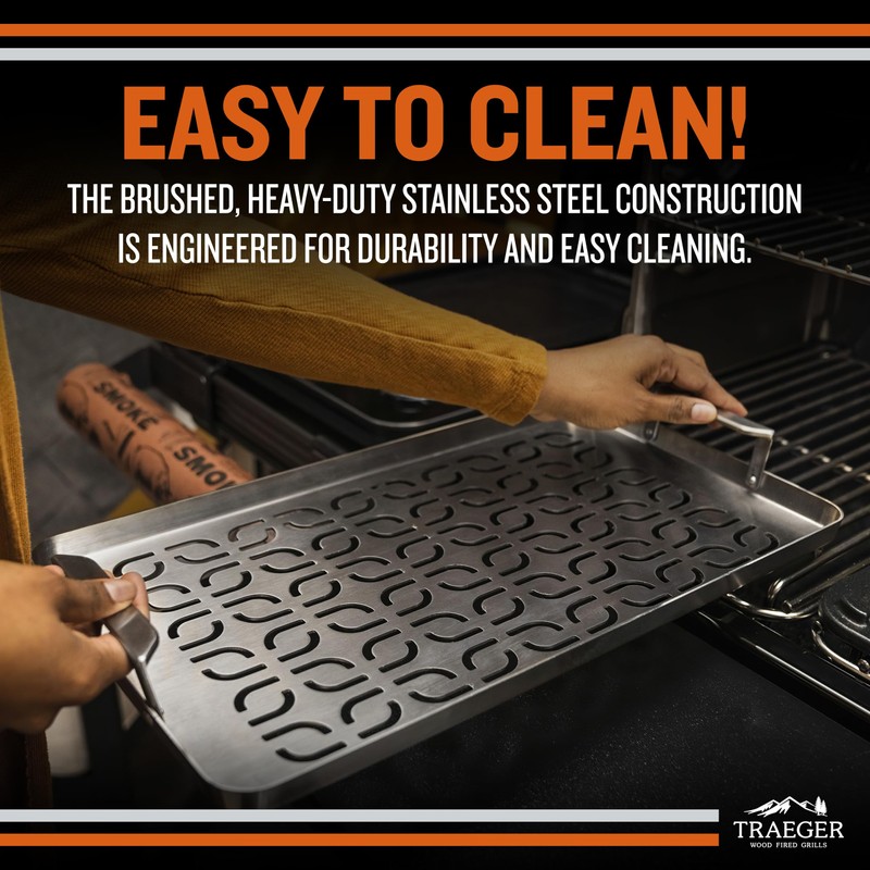 Traeger Grills BAC610 ModiFIRE Stainless Steel Fish & Veggie Grill