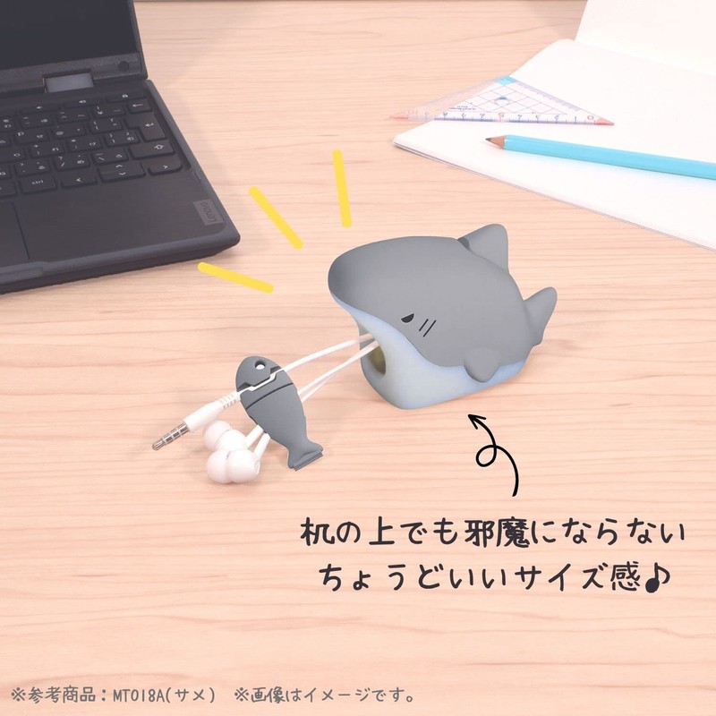 Kutsuwa Earphone Holder Miragaku Earphone Kuta Killer Whale MT018C