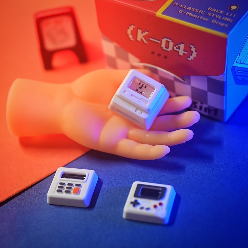 Computer Keycap Backlight Function Classic Delicate Retro Mechanical Keyboard for