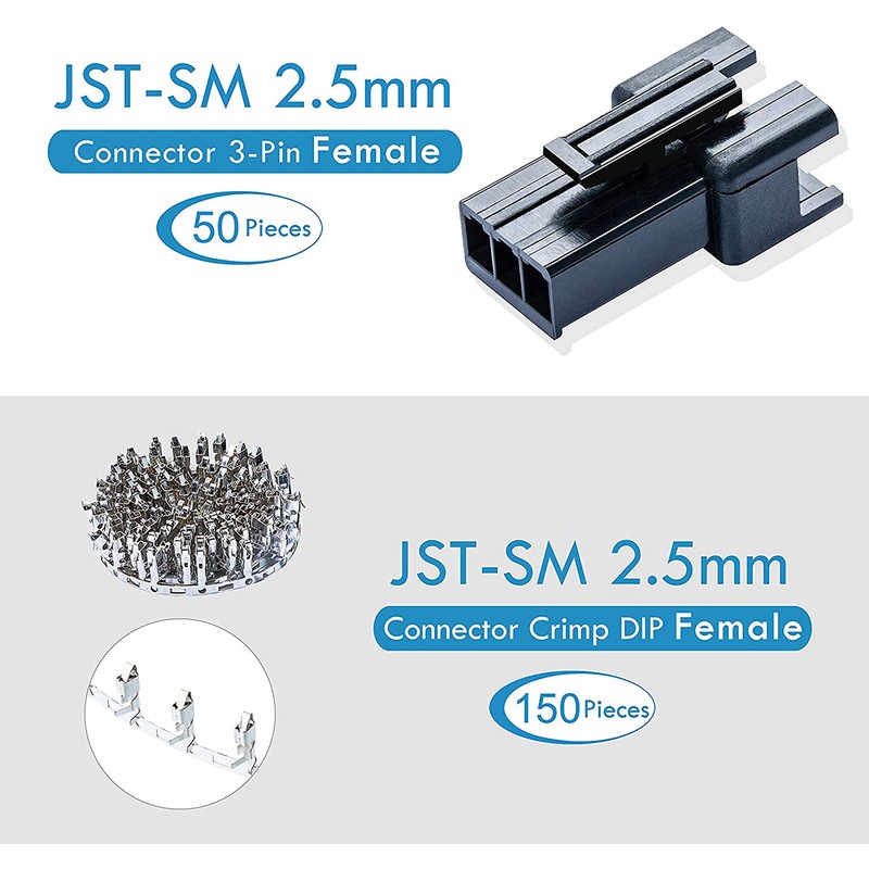 CQRobot JST SM - Conector electrónico de 3 pines de