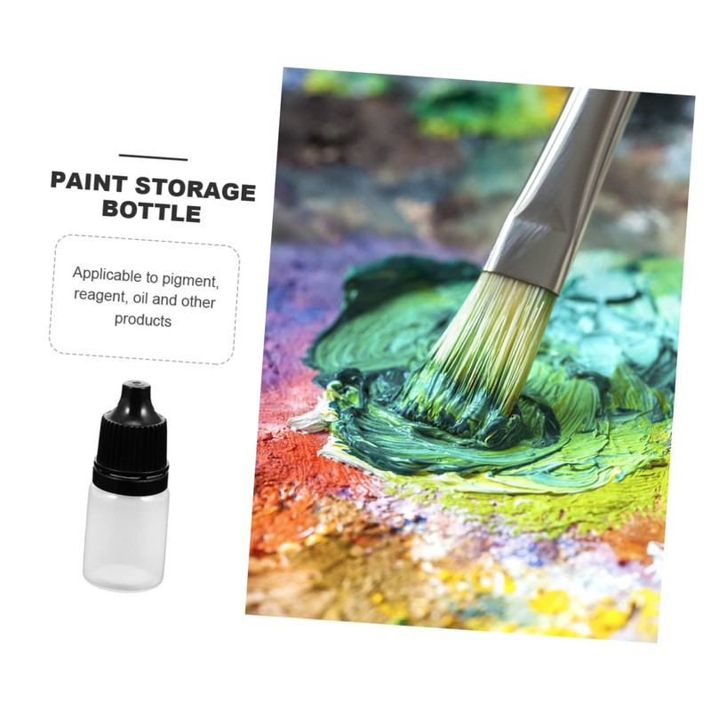 Tofficu 50pcs Pigment Ink Bottle Paints Tool Storage Organizer -Free